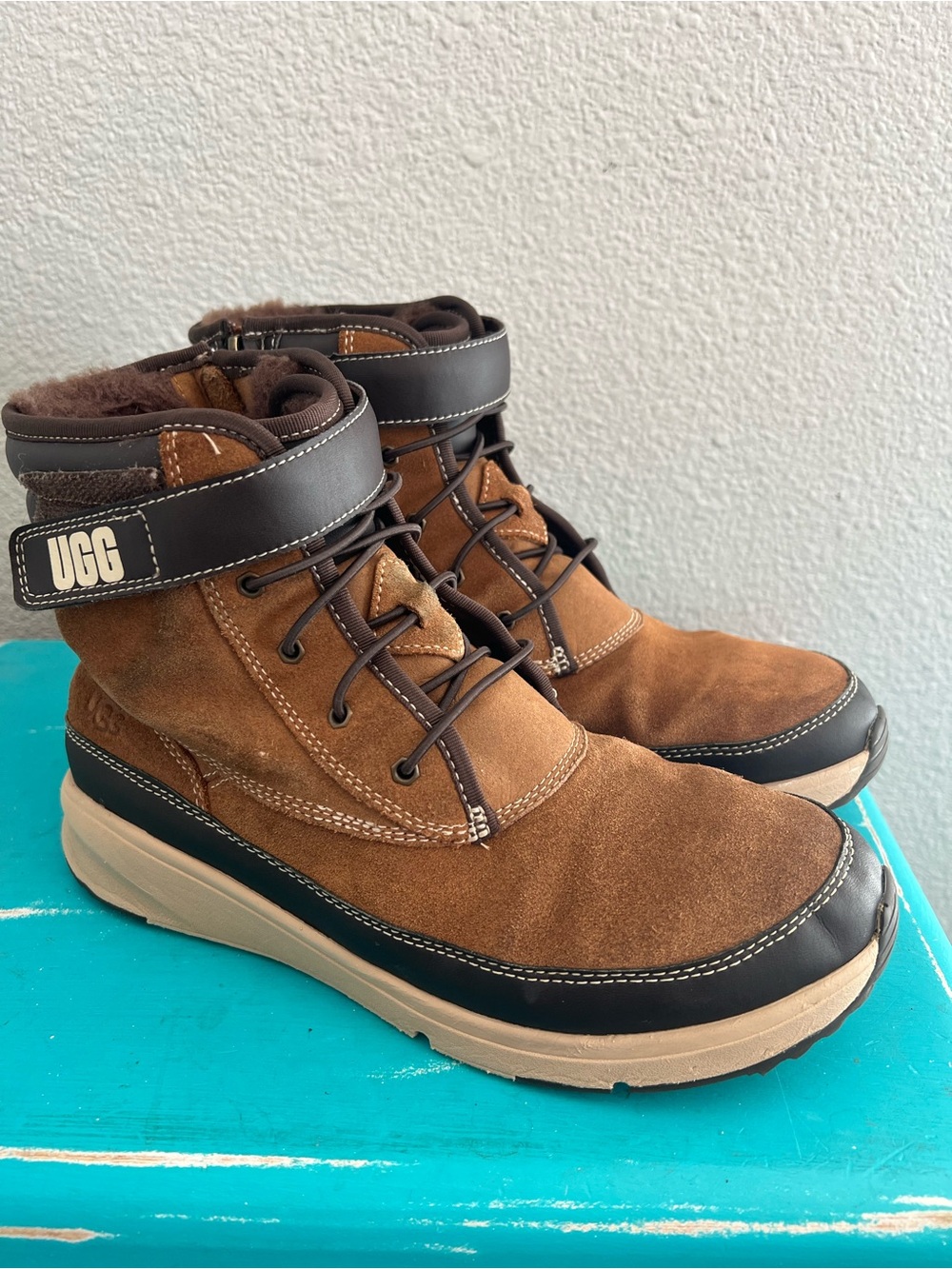 Ugg Boys Kids Arren Weather Boots Size 6 Youth